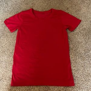 Red Lululemon Athletic Top